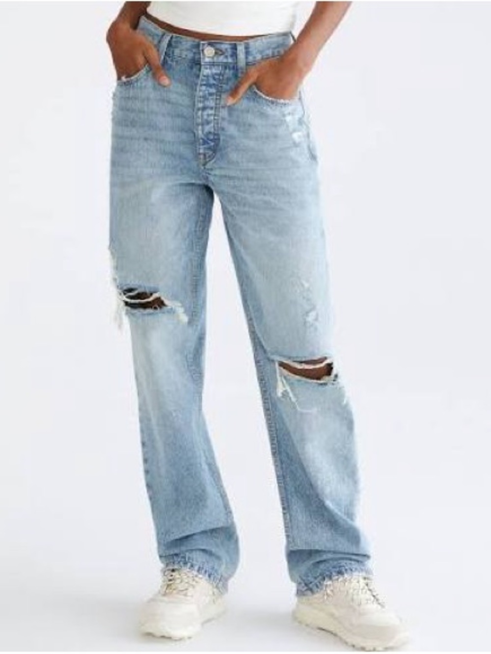Aeropostale High-Rise Baggy Jean